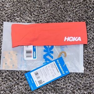 Hoka Bright Coral Headband